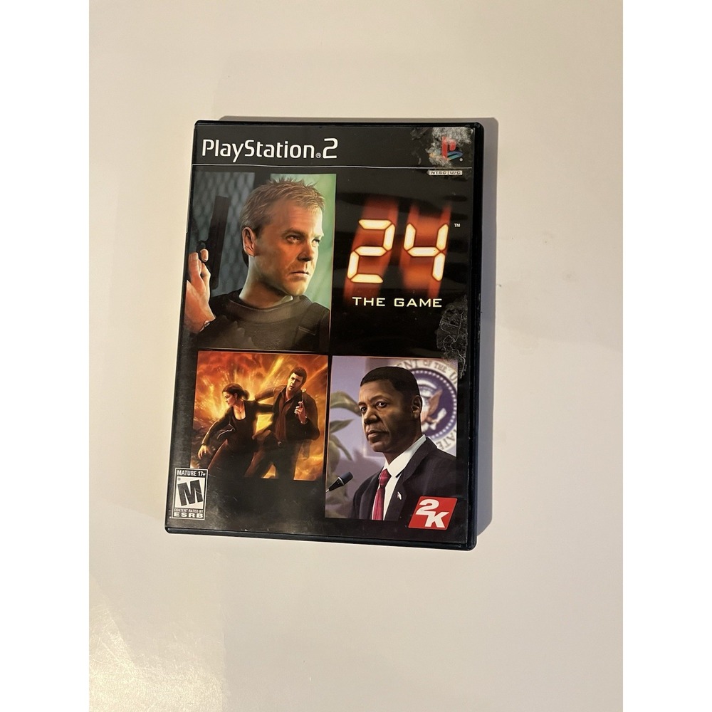24: The Game Sony PlayStation 2 PS2 2006 Jack Bauer Complete CIB 0710425278181